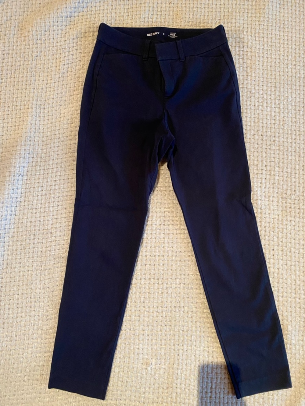 Old Navy Women's Navy Pixie High-Rise Pants Size 0